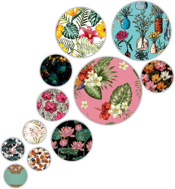 saf Wooden Round Pack of 11