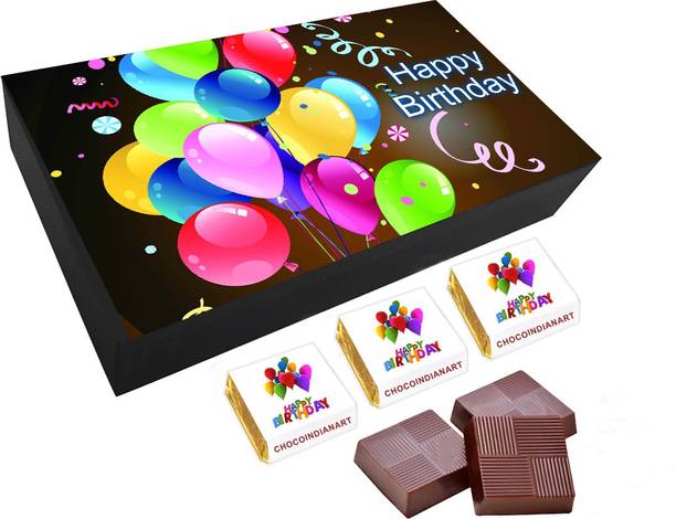 CHOCOINDIANART Wonderful Happy Birthday, 06pcs Delicious Chocolate Gift, Truffles