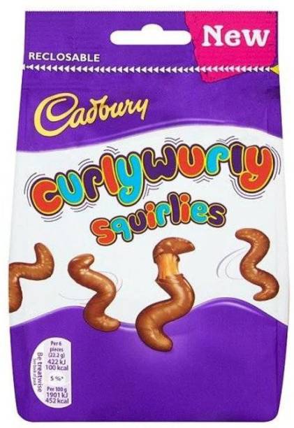Cadbury Curly Wurly Squirlies Chocolate Bag Bars
