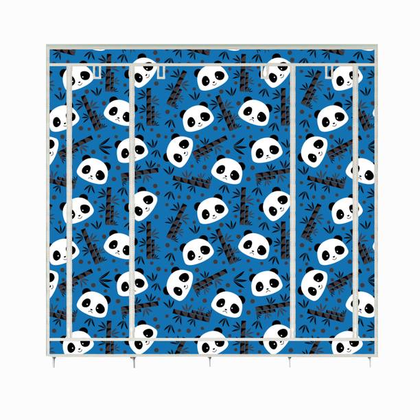 saintwod Before christmas print (Panda print) Metal Almirah