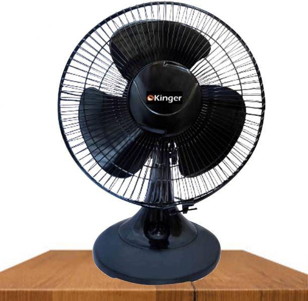 kinger Kinger Now Presenting Table or Wall Fan for Home & Office Purposes 400 mm Silent Operation 3 Blade Table Fan