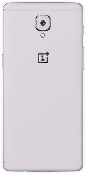 BugguSkin White Matte One Plus 3T Back skin Guard, OnePlus 3T Mobile Skin
