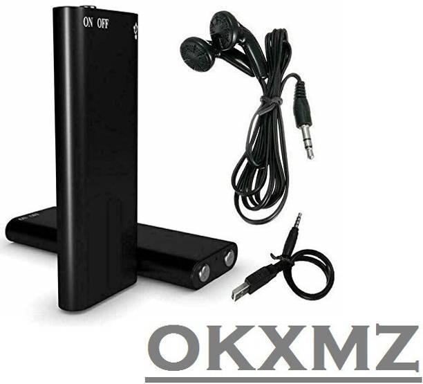 Bzrqx Mini Digital HD Dictaphone denoise Long-Distance Audio Voice Recorder 8GB Audio 8 GB Voice Recorder