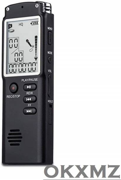 Bzrqx Digital Voice Activated Recorder Mini Portable Voice Recorders 8 GB Voice Recorder