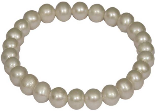 Takshila Gems Stone Pearl Bracelet