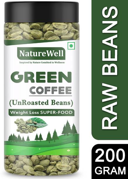 Naturewell Organic green coffee beans powder for weight loss. Coffee Beans