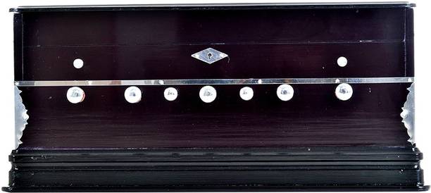SG MUSICAL Flute 7 Stopper Harmonium, 39 Keys,For Student FSMNH114 3.25 Octave Hand Pumped Harmonium