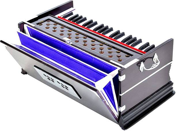 SG MUSICAL Flute 7 Stopper Harmonium, 39 Keys,For Student FSMNH109 3.25 Octave Hand Pumped Harmonium