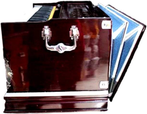 SG MUSICAL Flute 7 Stopper Harmonium, 39 Keys,For Student FSMNH111 3.25 Octave Hand Pumped Harmonium