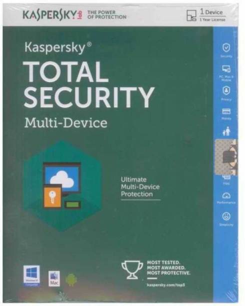 Kaspersky Total Security 9.0 User 1 Year