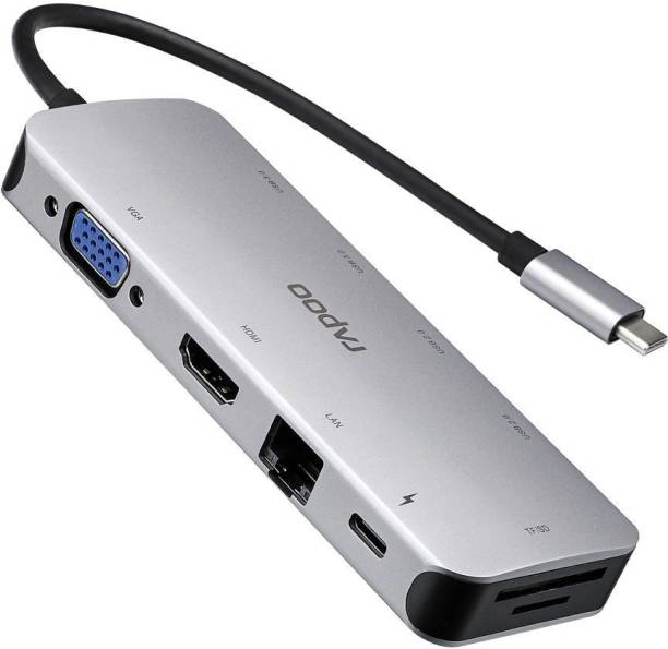 Rapoo XD200C Multifunction (10 in 1) USB Adapter