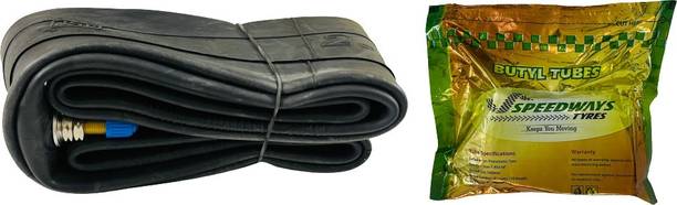 SPEEDWAYS 2.75-18 / 3.00-18 Bike Tube Butyl Two Wheeler Motorcycle Tyre Tube Schrader Valve Tire Tube