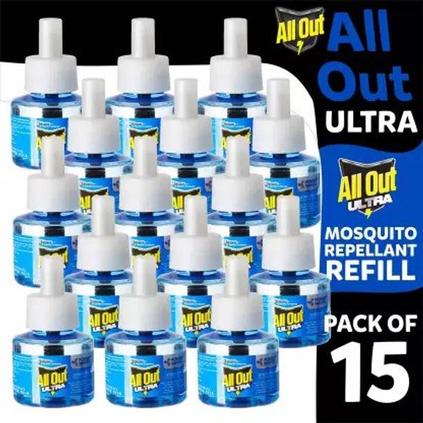 All Out ALpackof15 Mosquito Vaporiser Refill