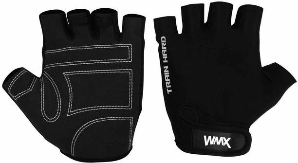 WMX Sports Weight Lifting Workout Gym Gloves with Wrist Support, Unisex जिम और फिटनेस दस्ताने