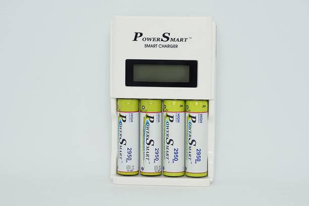 Power Smart PS 451+2950 BP4 Smart Charger AA-AAA NiCd-NiMH LCD Fast Auto Cut Off Charger  Camera Battery Charger