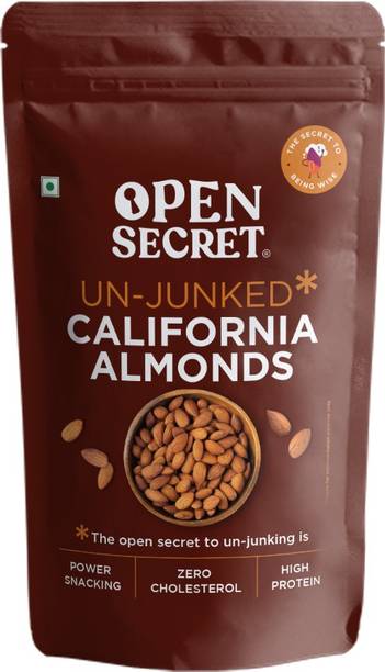 OPEN SECRET 100 % Natural Premium California Dry fruit Badam Raw Baadami Almonds