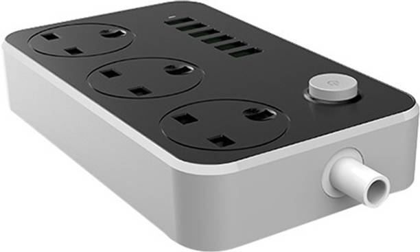 WunderVoX 3.4A 3 International Power Socket 6 USB 3  Socket Extension Boards