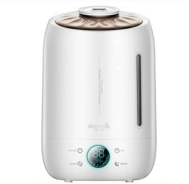 Deerma Air Humidifier with Intelligent Touch Screen, Multiple Mode & Carbon Filter (5L) Portable Room Air Purifier
