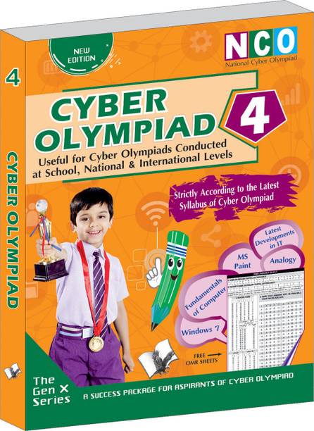 नेशनल साइबर ओलंपियाड - क्लास 4 (विथ OMR शीट्स)