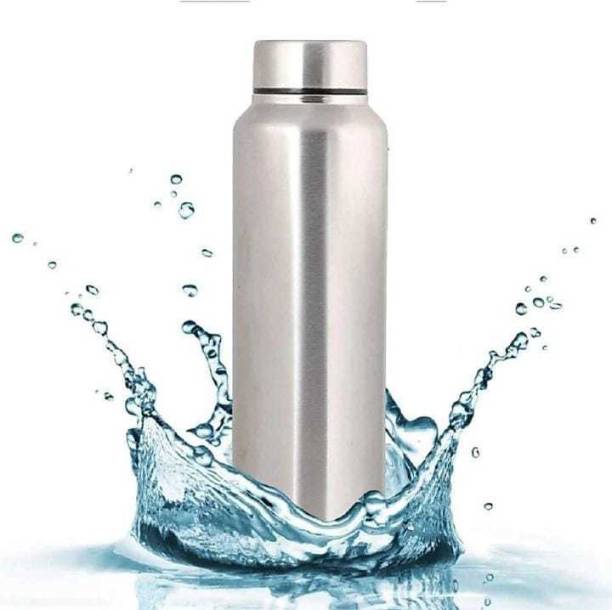 ATROCK ® Stainless Steel Water Bottle For Fridge,School,Office,Sports,Travel Set of 1 1000 ml Bottle