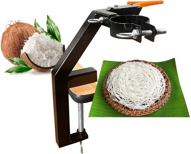 EXORA 2 in 1 Coconut Scraper Chirava With Kitchen Press Holder Coconut Chopper