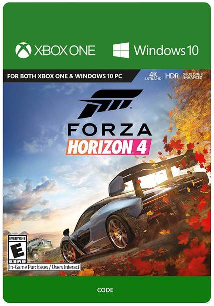 Forza Horizon 4 - Standard Edition - Xbox & Windows Code Only (No CD/DVD)