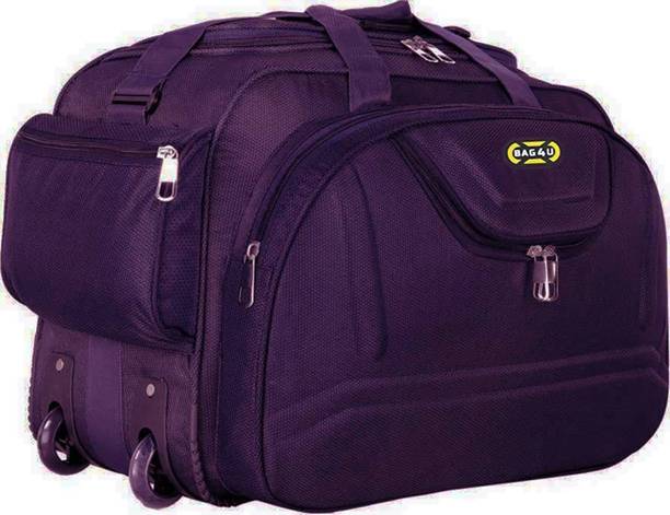 40 L Strolley Duffel Bag - 60 L Strolley Duffel Bags/ - Regular Capacity - Purple - Regular Capacity