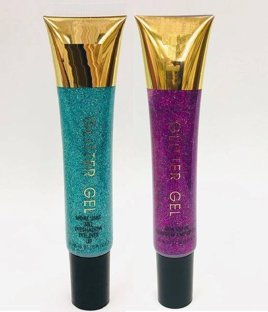 tanvi27 Sparkle & Glitter Shimmer Eyeshadow Tube Cosmetics Makeup 44 ml