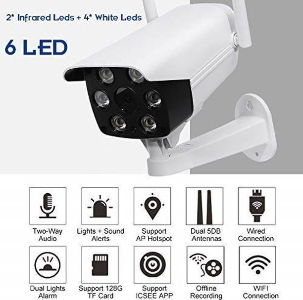 SROPX WiFi Indoor and Outdoor Security IP66 Waterproof Bullet IP CCTV System Security Camera