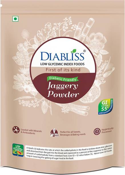 डायबलिस डायबिटिक फ्रेंडली लो ग्लाइसेमिक इंडेक्स (GI) 500 जी पाउच पाउडर गुड़