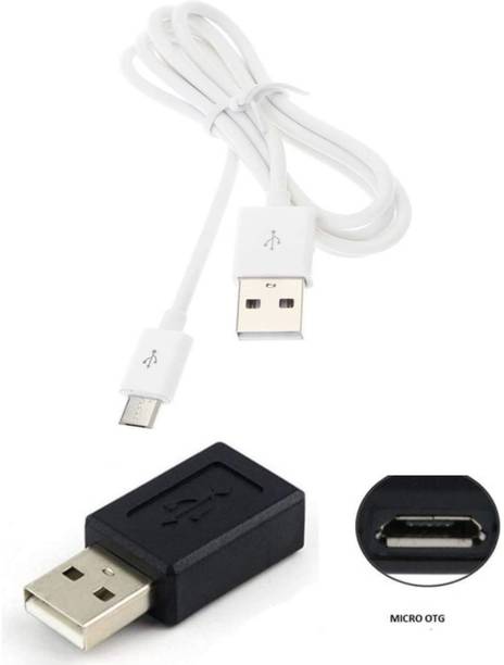 BIGGEAR Cable Accessory Combo for 1Pc USB Data Cable with 1Pc Mropho OTG Connector