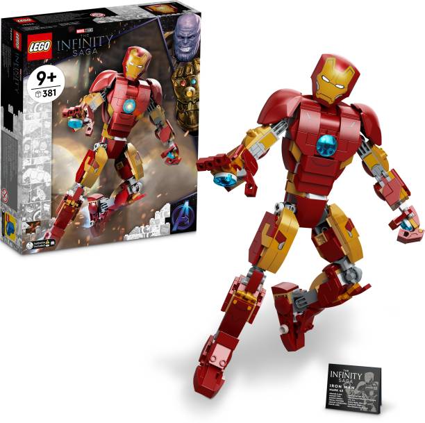 LEGO Super Heroes Marvel Iron Man Model Building Kit (381 Blocks)