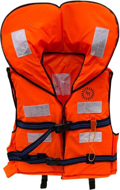 Robustt Polyster Fabric Life Jacket for Safety,Weight Capacity Upto 125Kg, Pack of 1 Swim Floatation Belt