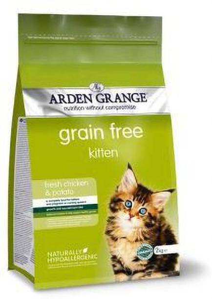 Arden Grange Kitten Fresh Chicken and Potato Chicken 2 kg Dry New Born Cat Food