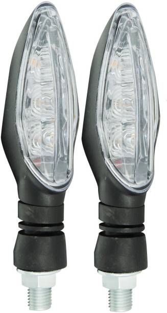 Atoray Rear, Side LED Indicator Light for Bajaj, KTM, Kawasaki, Mahindra, Suzuki, Yamaha, TVS, Universal For Bike Universal For Bike
