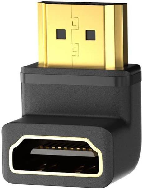 SYGA HDMI Cable 1 m HDMI 2.1 8K Male To Female 90 Degre...