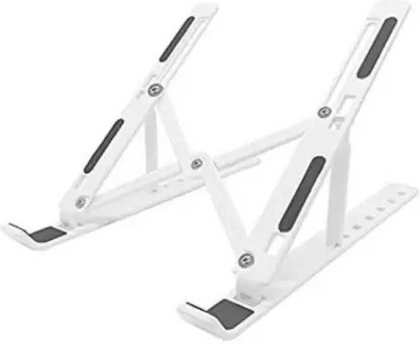 M2 ENTERPRISE Mini Plastic Laptop Stand for Table, Notebook Adjustable Angle Laptop Stand Laptop Stand