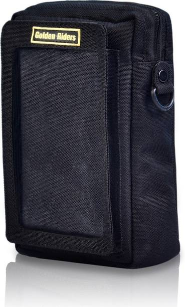 Goldenriders M-POCHE Motorcycle Mini Tank Bag Motorcycle Accessories Tank Bag Luggage Box Black Polyester Motorbike Saddlebag