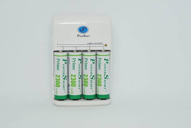 Power Smart PS 345+2300 BP4 Standard AA-AAA NiCd-NiMH and USB Output Charger  Camera Battery Charger