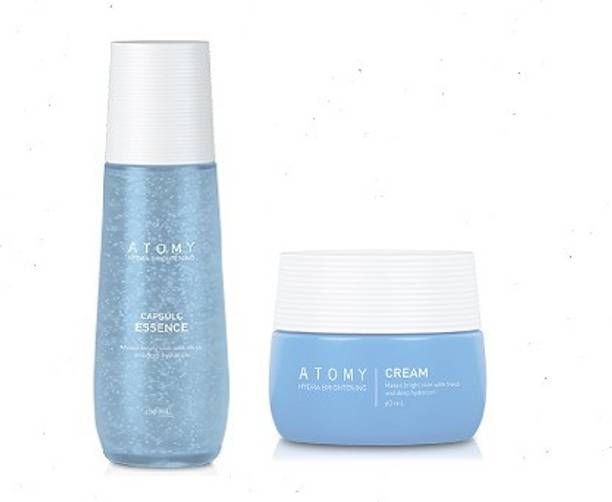 ATOMY Hydra Brightening Capsule Essence (130ml) & Cream (60ml) Anti-aging Formula