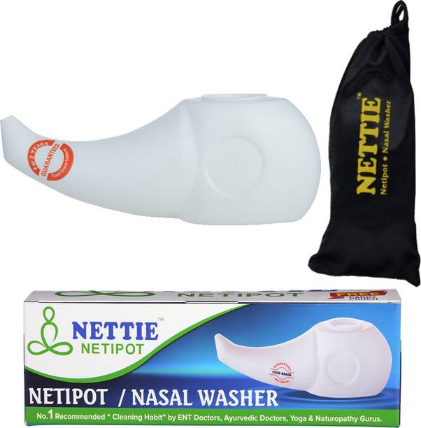 NETTIE Plastic White Neti Pot