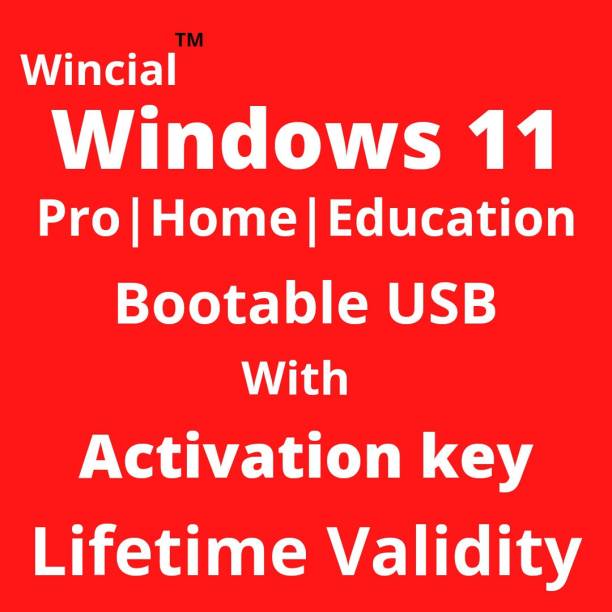 wincial Windows 11 Bootable USB with Activation Key Pro...