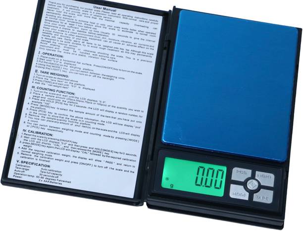 COHEL Digital Notebook Scale ( 0.01G X 600 Gm) For Kitchen, Jewellery, Gold, Silver Weighing Scale