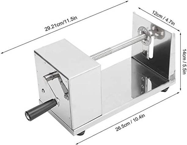 SMBT Potato Spiral Slicer Cutter Twister Maker Machine Potato Slicer Potato Grater & Slicer
