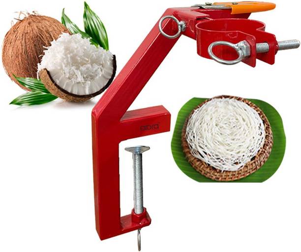 EXORA किचन प्रेस होल्डर स्टैंड (इडियप्पम) के साथ नारियल स्क्रैपर नारियल खुरचनी