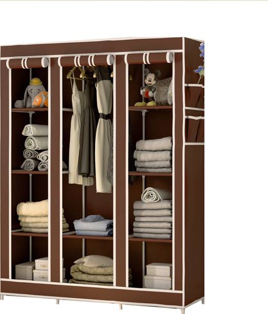 Home Reserve Carbon Steel Collapsible Wardrobe