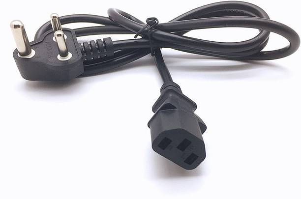 POZUB Power Cord 2 m High Quality 3 Pin PC Power Cable for Desktop Monitor Computer Power Cable Cord