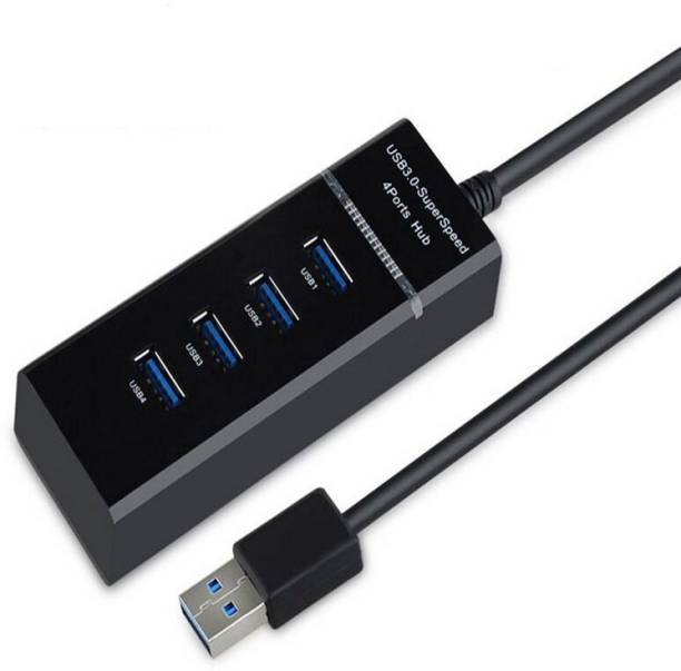 RHONNIUM USB 3.0 Hi-Speed 4-Port Splitter 4USB Hub For PC Notebook-X91 Docking Station
