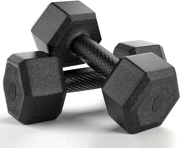 AMAN FIT HEX PAIR, SET FOR MEN, WOMEN, HOME GYM Fixed Weight Dumbbell