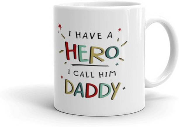 THE CLICK INDIA Fathers Day Coffee For Dad| Father |Daddy |Papa Gift For Birthday|Anniversary Ceramic Coffee Mug